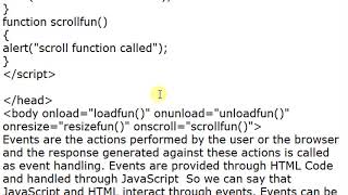 Window Events in JavaScript in Hindi || By : Anu Monga