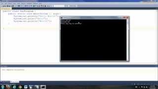 Part 2: Your First Java Program and Printing