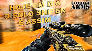 COMBAT ARMS || HOJE EM DIA O SOLO SNIPER É ASSIM