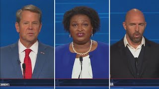 Debate between Gov. Brian Kemp, Stacey Abrams in Georgia