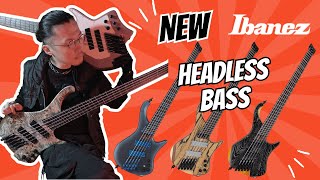 【速報!!】新ヘッドレスベース3機種Ibanezから登場!!