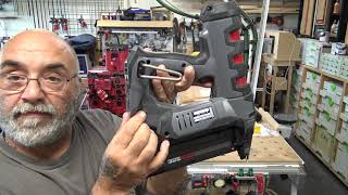 Senco F18 cordless 18 volt brad nailer.