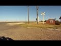 sunday morning drive down main st in perryton tx.