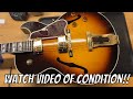 2007 Gibson Custom Shop L4 CES Archtop Guitar Vintage Sunburst