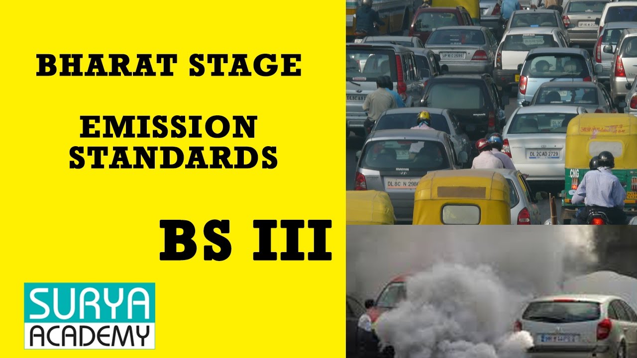 Bharat Stage Emission Standards | Environment | UPSC | TNPSC Exam - YouTube