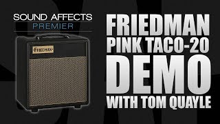 Friedman Amplification Mini PT-20 Pink Taco Comb Demo with Tom Quayle