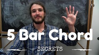 5 Ways to Take the Pain Out of Barre Chords