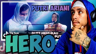 Alan Walker X Putri Ariani - Hero *REACTION*