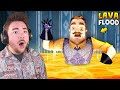 FLOODING HELLO NEIGHBOR 2 IN LAVA!!! (Crazy Mod) | Hello Neighbor 2 (Mods)