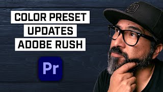How to Apply Color Preset to All Clips in Adobe Rush