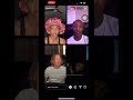 messymaj being transphobic on therealkillakenz instagram live.