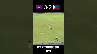 HIGHLIGHT \u0026 GOAL CAMBODIA 3-2 Filipina || AFF MITSUBISHI CUP 2022