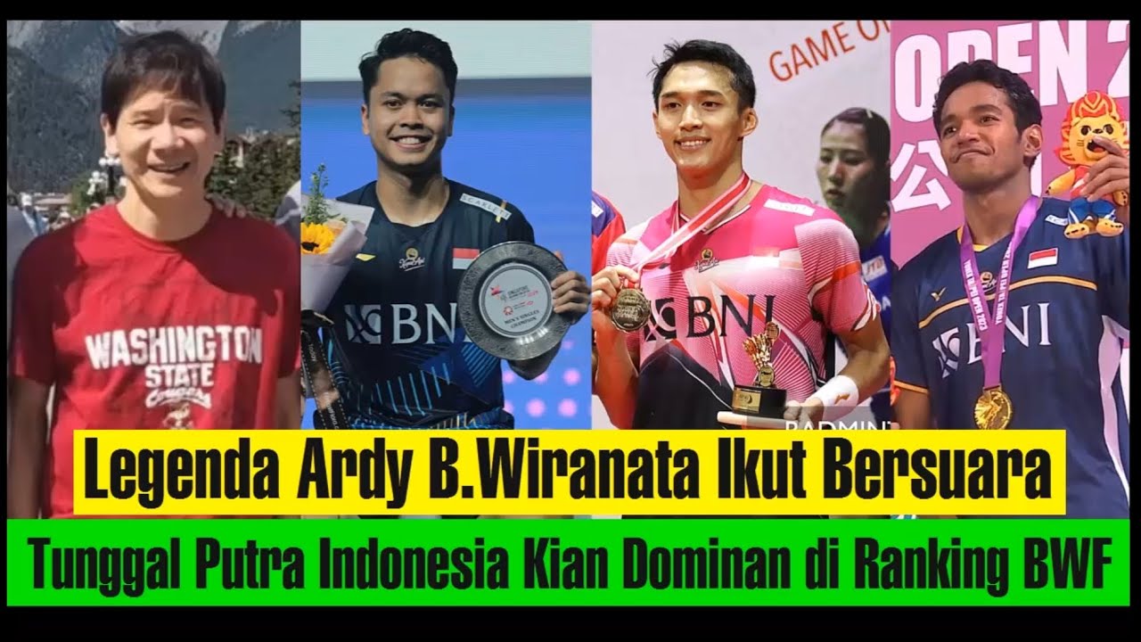 LEGENDA ARDY B WIRANATA IKUT BERSUARA TUNGGAL PUTRA INDONESIA KIAN ...