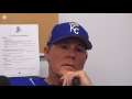 My Videolicious VideoRoyals Ned Yost though Jason Vargas threw well in 2-innings in 9-2 loss to M...