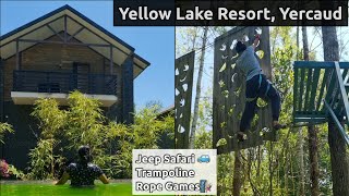 Yellow Lake Resort, Yercaud | Room Tour \u0026 Cost | Staycation Series | தமிழில்