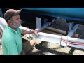 how to properly take your boat off its trailer with master shipwright louis sauzedde