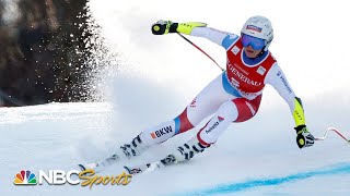 Suter pulls upset for first career Super-G win on treacherous afternoon | NBC Sports