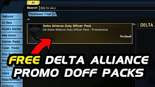 Free Delta Alliance Promo Packs \u0026 News Recap