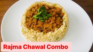 Simple Rajma Masala \u0026 Jeera Rice Combo || সহজ রাজমা চাওল রেসিপি || Tasty Rajma Chawal Recipe