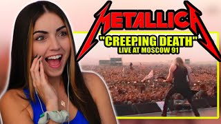 Metallica - Creeping Death (Live at Moscow 1991) | First Time Reaction