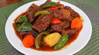 BEEF MACHADONG MASARAP..