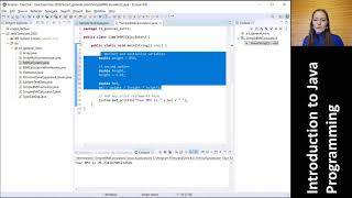 JAVA - E1 - General Introduction - Part 2