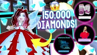 Royale High Wings Videos 9tube Tv - a glitch gave me 150 000 diamonds so i went shopping