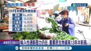 物價指數年增率2.72%! 菜市場民眾分享\