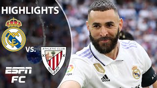 🚨 BENZEMA SCORES IN FAREWELL! 🚨 Real Madrid vs. Athletic Club | LaLiga Highlights | ESPN FC