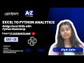 DAY - 1 |EXCEL TO PYTHON ANALYTICS – BRIDGE EXCEL SKILLS WITH PYTHON BOOTCAMP - 5 DAYS FREE BOOTCAMP