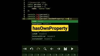hasOwnProperty | javascript tutorial #shorts #html #javascript