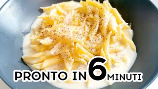 STROZZAPRETI AI QUATTRO FORMAGGI IN 6 MINUTI? #LaRicettaDiFretta