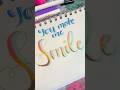 You make me smile #calligraphy #handwriting #lettering