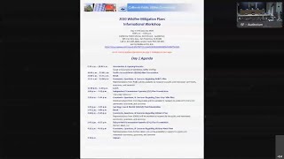 Informational Workshop: 2020 Wildfire Mitigation Plans - Day 1 (Feb. 18, 2020)