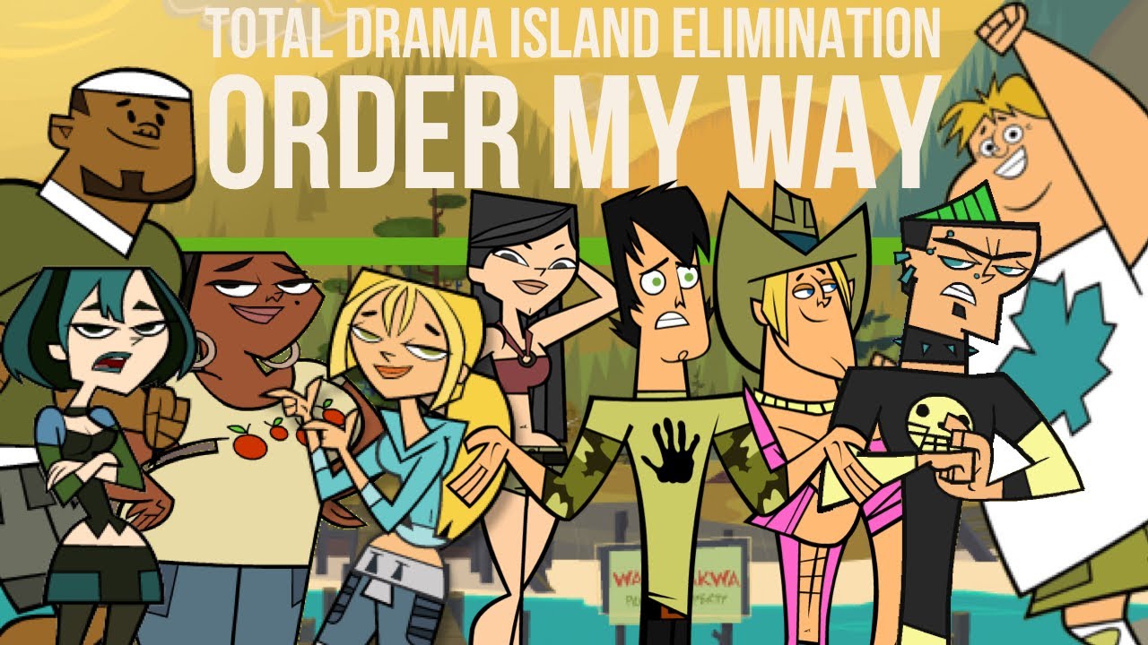 Total Drama Island Gen 1 Elimination Order My Way - YouTube