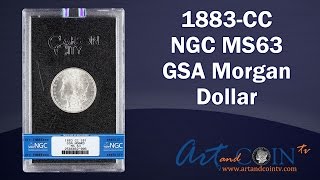 1883-CC NGC MS63 GSA Morgan Dollar