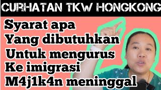 Syarat apa saja yang dibawa untuk mengurus ke imigrasi kalau m4j1k4n meninggal ?