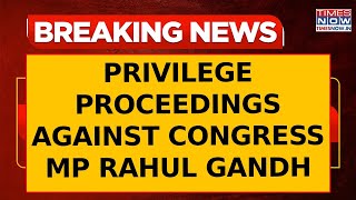 BJP's Nishikant Dubey Writes to Lok Sabha Speaker Seeking Privilege Proceedings Against Rahul Gandhi