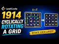Leetcode 1914. Cyclically Rotating a Grid