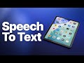 How to Turn On Speech to Text on iPad (Enable Dictation)