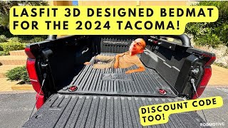 Lasfit 3D Designed Bed Mat For The 2024 Toyota Tacoma