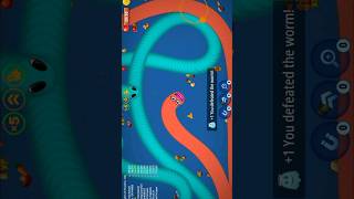Biggest Gient vs PRO Biggest Worms Zone #wormszoneio #shorts #viral #snakegame #wormate #trending