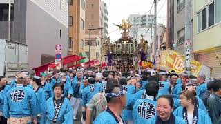 2023 鳥越祭り　神輿渡御　東三筋　三桂