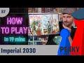 How to play Imperial 2030 board game - Full teach - Peaky Boardgamer