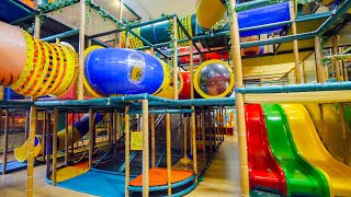 Indoor Playground Fun for Kids at Busfabriken Soft Play Center
