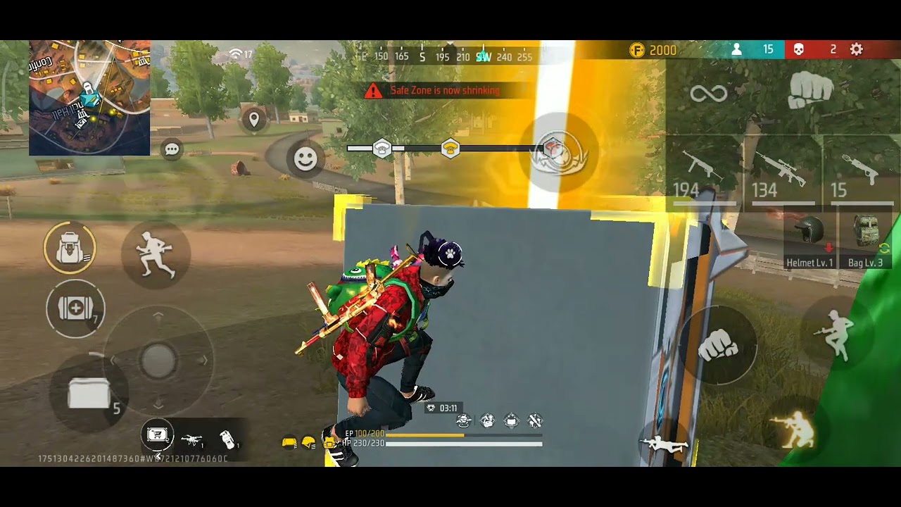 Free Fire Mobile Gameplay Youtube
