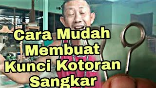 Cara membuat pegangan laci sangkar