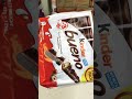 KINDER BUENO VALUE PACK #kidslove #chocolates #youtubeshorts #asmrvideo #asmr #shorts #kinderbueno