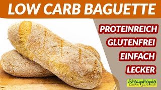 Low Carb Baguette ohne Mehl selber machen 😋