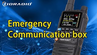 TIDRADIO TD-H3 Lesson 26 |  Home emergency communication radio toolkit.